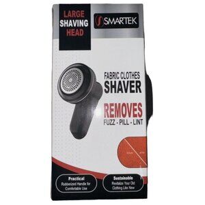 Smartek Lint and Fuzz Remover Fabric Clothes Shaver with Rubberized Handle ST-22